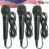 3x SM30 Wired Handheld Dynamic Professional Vocal Studio Microphone w/ XLR 3 Pin - Sellabi