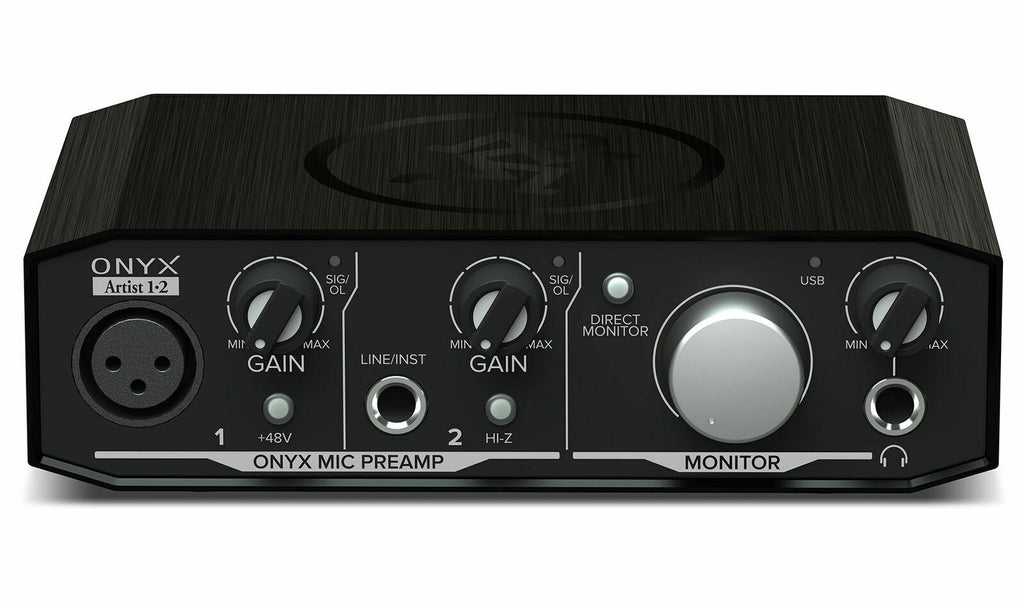 Mackie Onyx Artist 1.2 2x2 Recording Studio + Headphone + Micropphone + Magnet - Sellabi