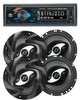 Dual XRM59BT Digital Car Receiver + 4x DS652 400W Max 6.5" 2-Way Speakers - Sellabi