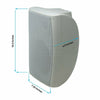 Gravity CGW225 Full Range Indoor / Outdoor Waterproof Speaker - White (Single) - Sellabi