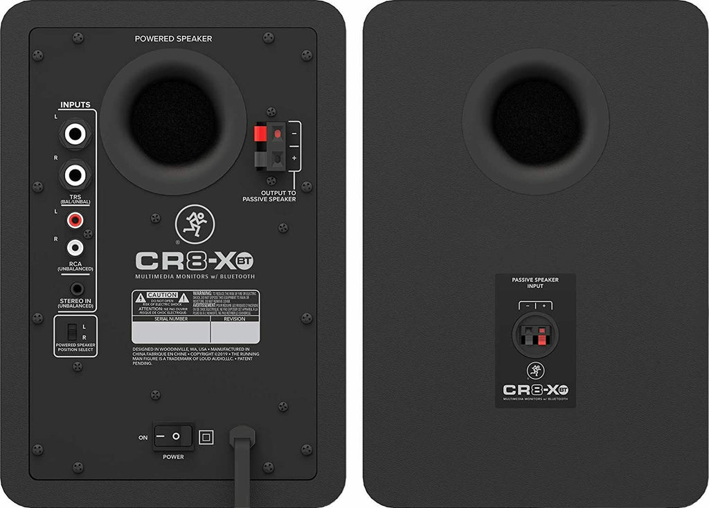 Mackie CR8-XBT CRX Series 8" Multimedia Monitors Professional Studio-Quality -UC - Sellabi