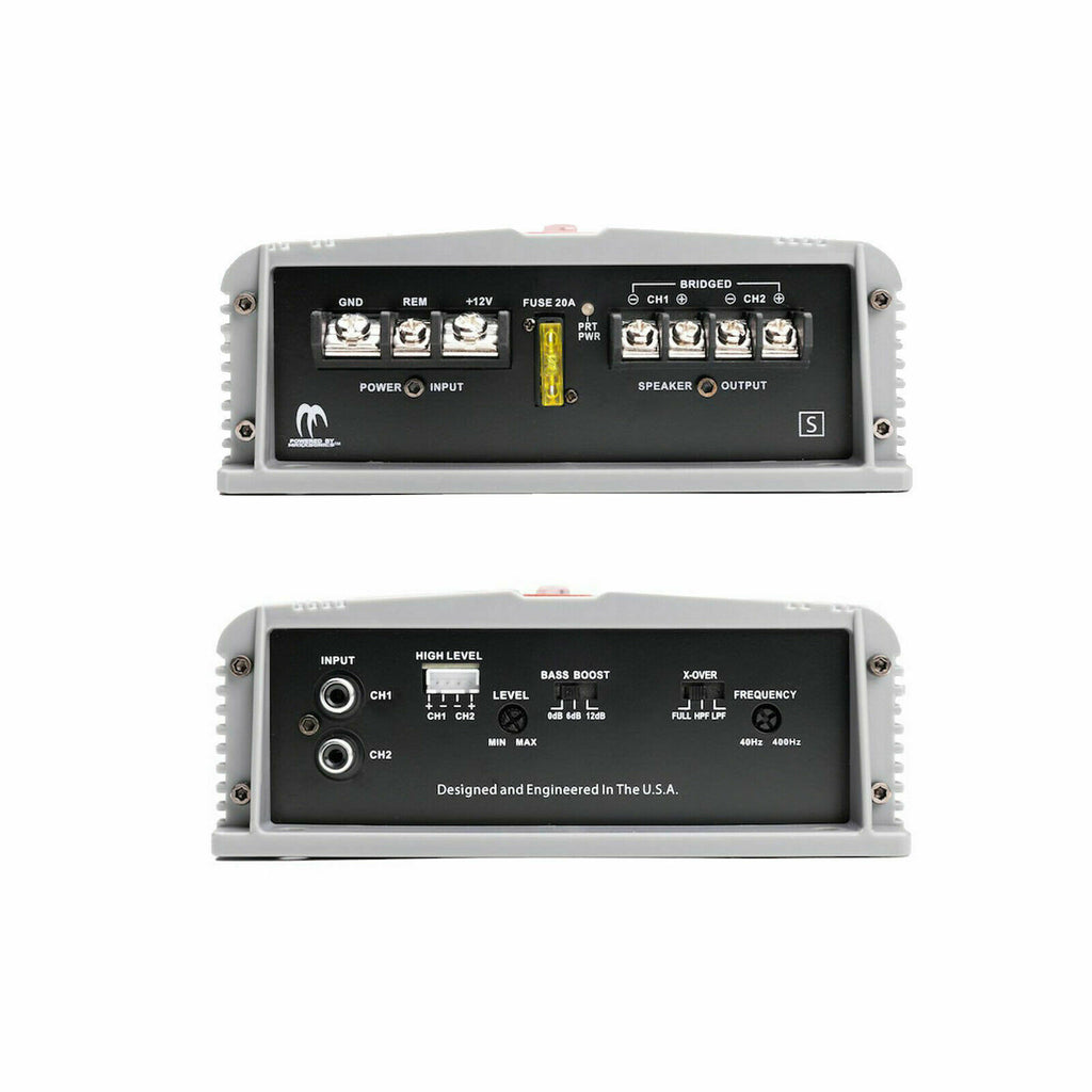 Crunch 2 Channel 1100 Watts Amp Class A/B Car Audio Stereo Amplifier  SA1100.2I - Sellabi