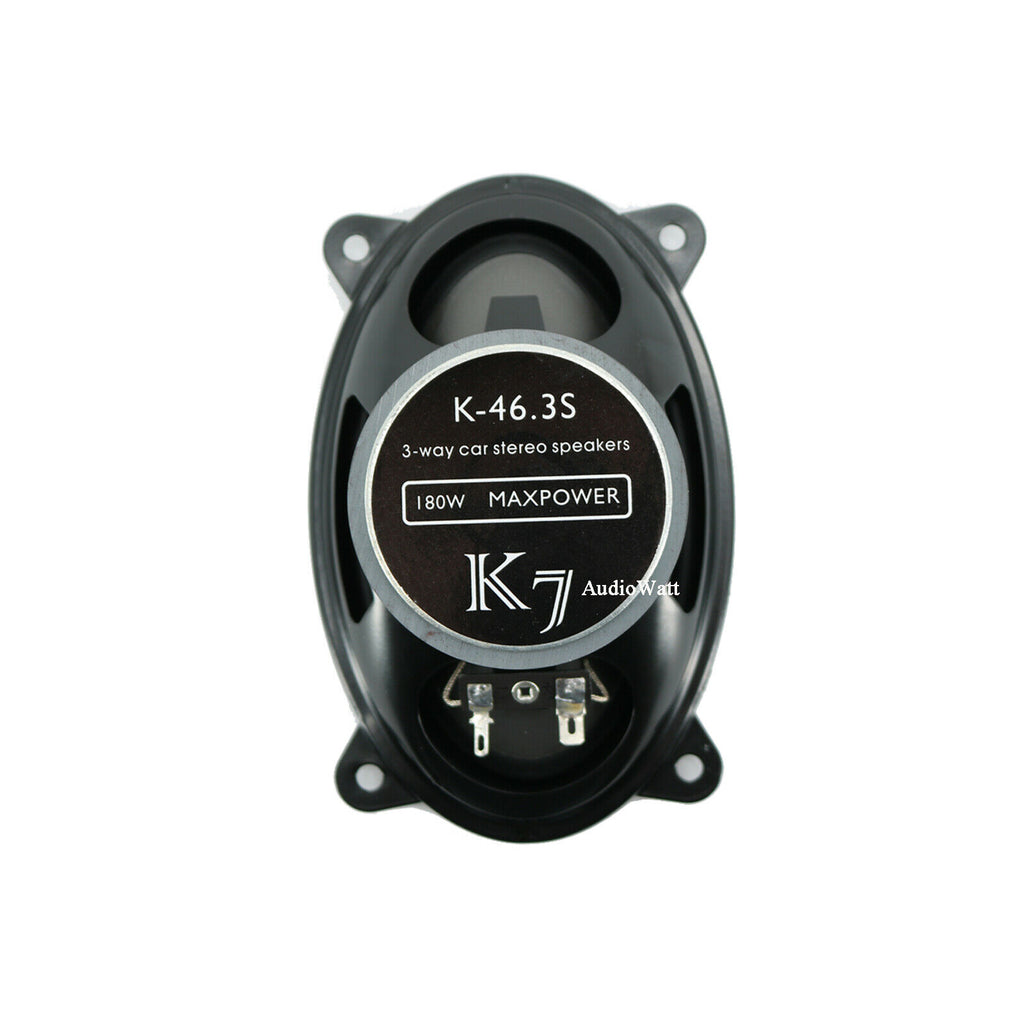 Kenwood KDC-154UM + 2x K68.4S 6"x8"/5"x7" 380W + 2x K-46.3S 4x6" Speakers + Wire - Sellabi