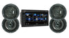 Soundstream VR-651B 2-DIN Multimedia Receiver + 4x Audiotek K65.4 6.5" Speakers - Sellabi