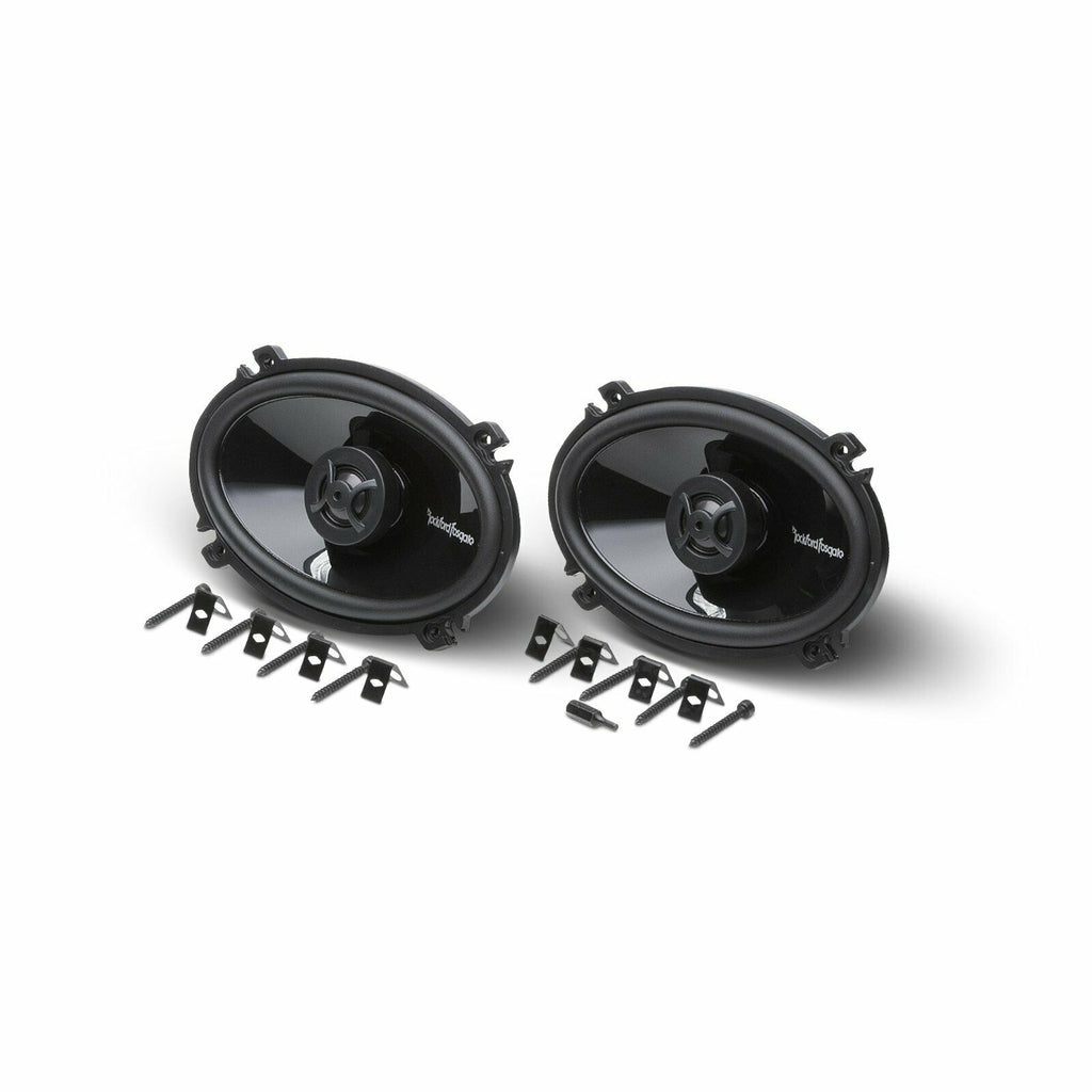 Rockford Fosgate P1462 140W 4x6" 2-Way 4-Ohm Full Range Speakers Punch Series - Sellabi