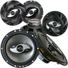 6x Dual DS652 600W Max 6.5" 2-Way Coaxial Car Audio 6-1/2" Speakers - 3 Pairs - Sellabi