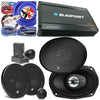 BLAUPUNKT 1600W 4Ch AMP + 2x Infinity 6.5" Component 2x 6" x 9" Speaker + KIT - Sellabi