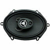 4x Power Acoustik EF-573 5x7″ 500W Speakers + Audiotek AT-804 Amplifier +4CH Kit - Sellabi