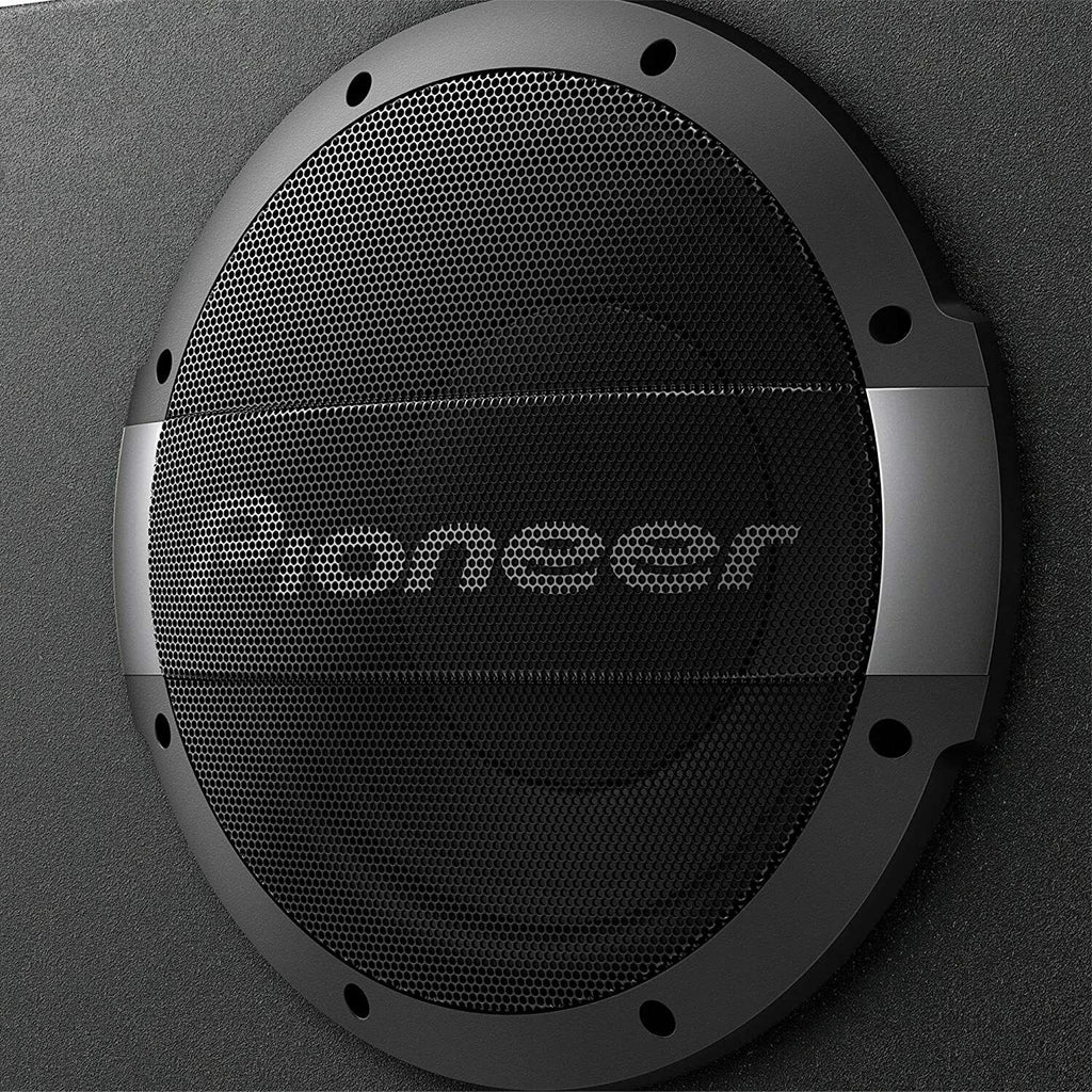 Pioneer TS-WX1010LA 10" 1200W Shallow Mount Sealed Enclosure Built-in Amplifier - Sellabi