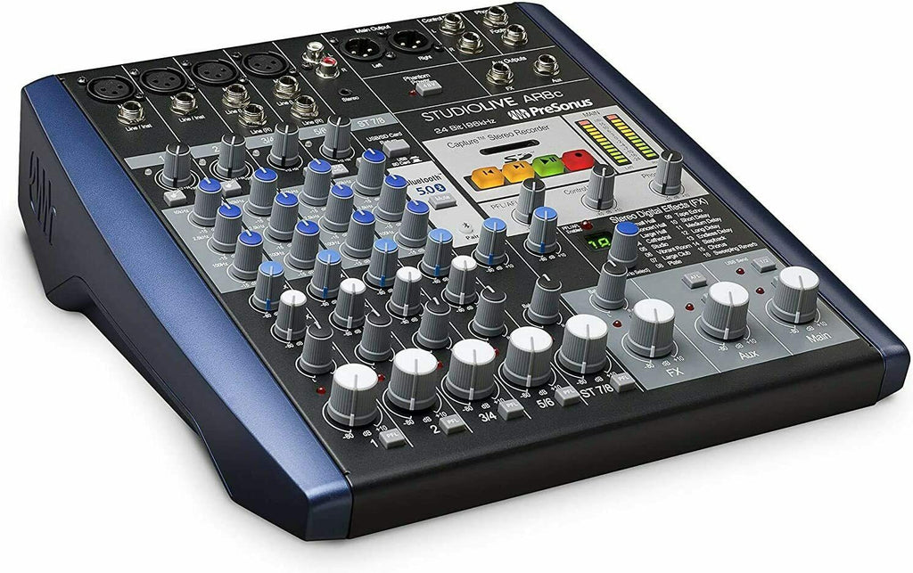 PreSonus StudioLive AR8c 8-Ch USB-C Hybrid Digital Analog Performance Mixer -UC - Sellabi