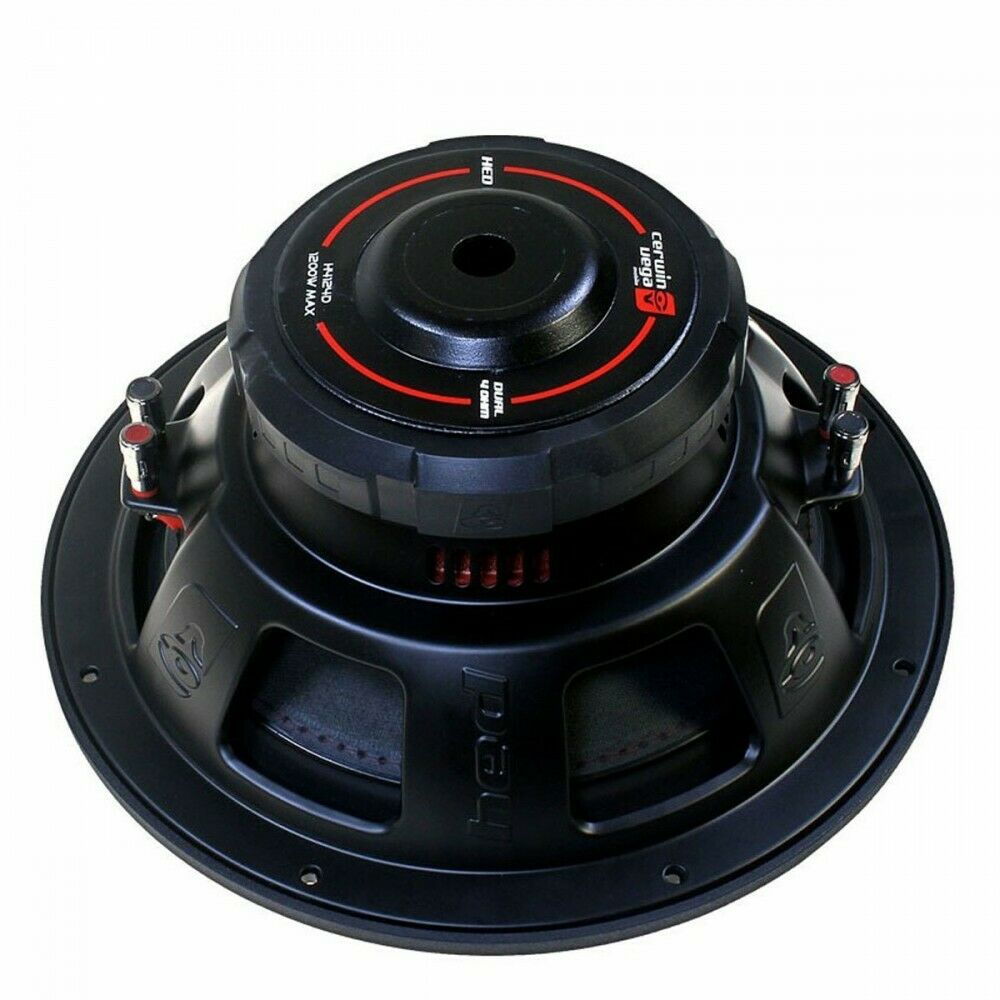 2x CERWIN VEGA H7124D 2800W Max 12" inch HED Series Dual 4 Ohm Car Subwoofer NEW - Sellabi