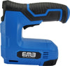 EMB Cordless Staple Gun 4V Power Nailer + Tape 10 Feet Long + Utility Box Cutter - Sellabi