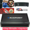 Blaupunkt AMP2002 Audio 2-Channel Full Range 300W Amplifier + 4 Gauge 2300W Red - Sellabi