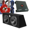 Rockford Fosgate R2-2X12 Subwoofer Enclosed + Gravity GR1000.2 Amplifier + Kit - Sellabi
