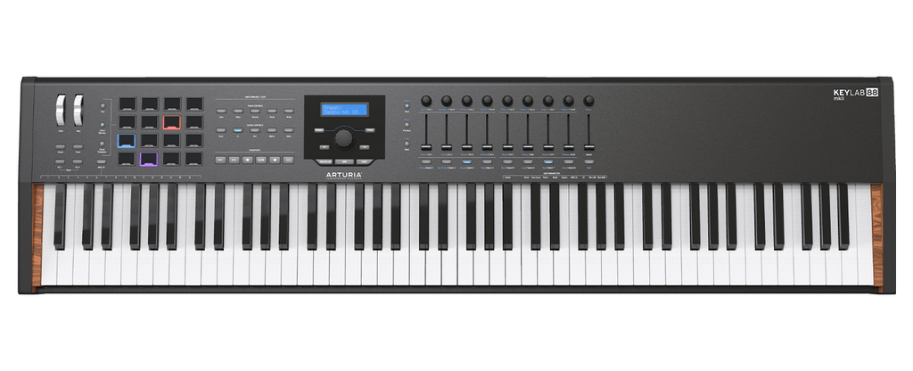 Arturia KeyLab 88 MkII Hammer-Action 88 Keys Keyboard MIDI Controller -Black UC - Sellabi