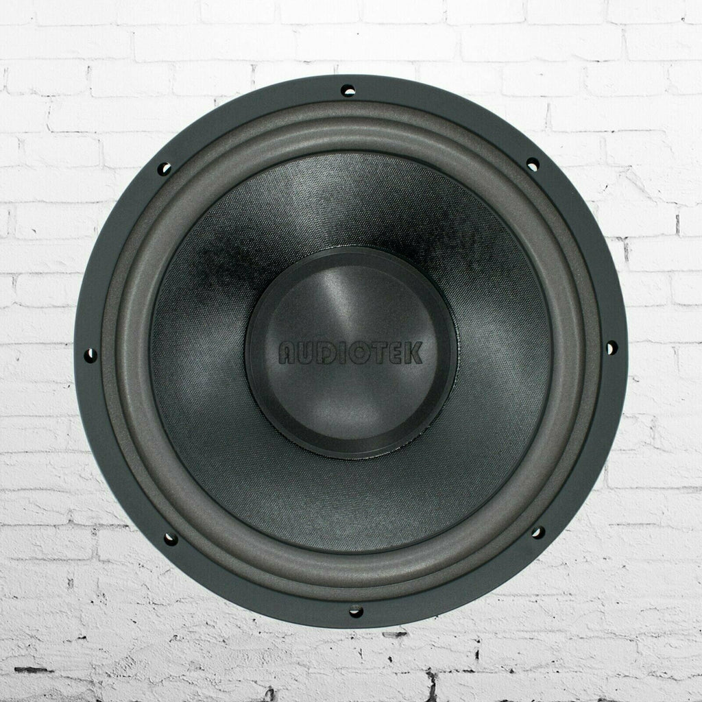 New Audiotek 12 Inch 1200 Watts Car Audio Subwoofer w/ 4 Ohm Power - 1 SUB - Sellabi