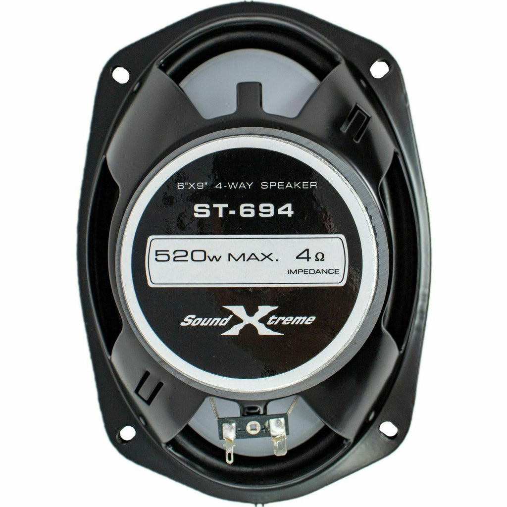 Gravity AGR-209BT CD Player w/ Bluetooth + 2x Soundxtreme ST-694 6"x9" Speakers - Sellabi