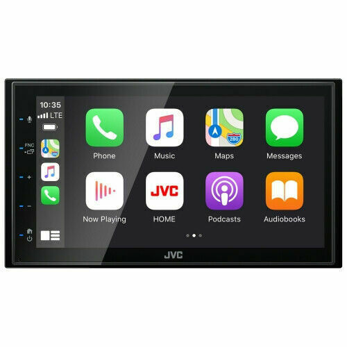 REAR CAM 20C + JVC KW-M56BT 6.8" DIGITAL MULTIMEDIA STEREO APPLE CARPLAY ANROID - Sellabi