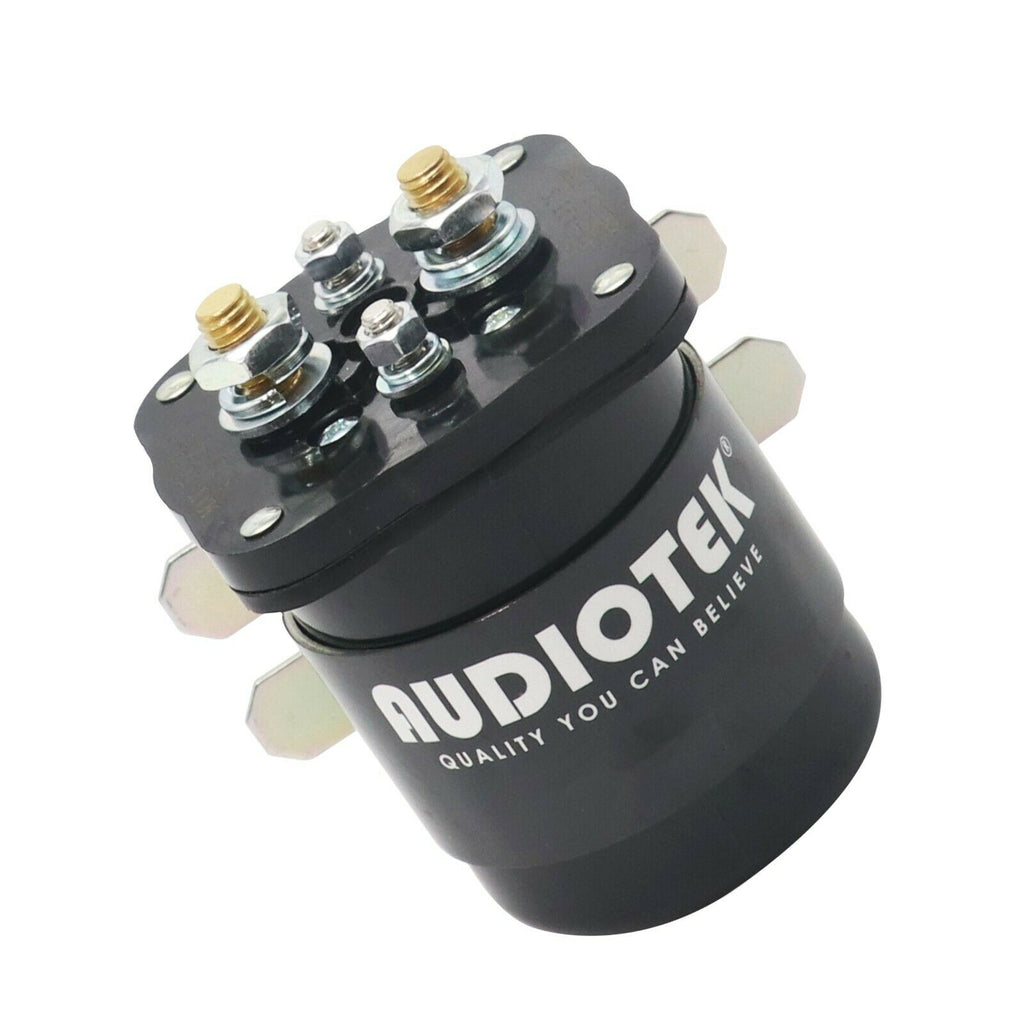 2xAudiotek 200-Amp Relay 12V Continuous Duty Solenoid Battery Isolator & Rodgers - Sellabi