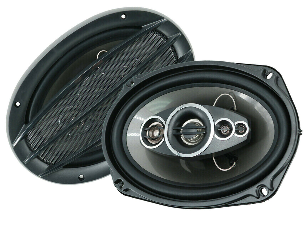 Audiobank AB-690 6x9" 700 Watts Power 5-Way Car Audio Coaxial Speakers -Pair - Sellabi