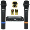 VHF Dual Wireless Microphone Handheld Professional HIFI EMB - 55APK5 - Sellabi