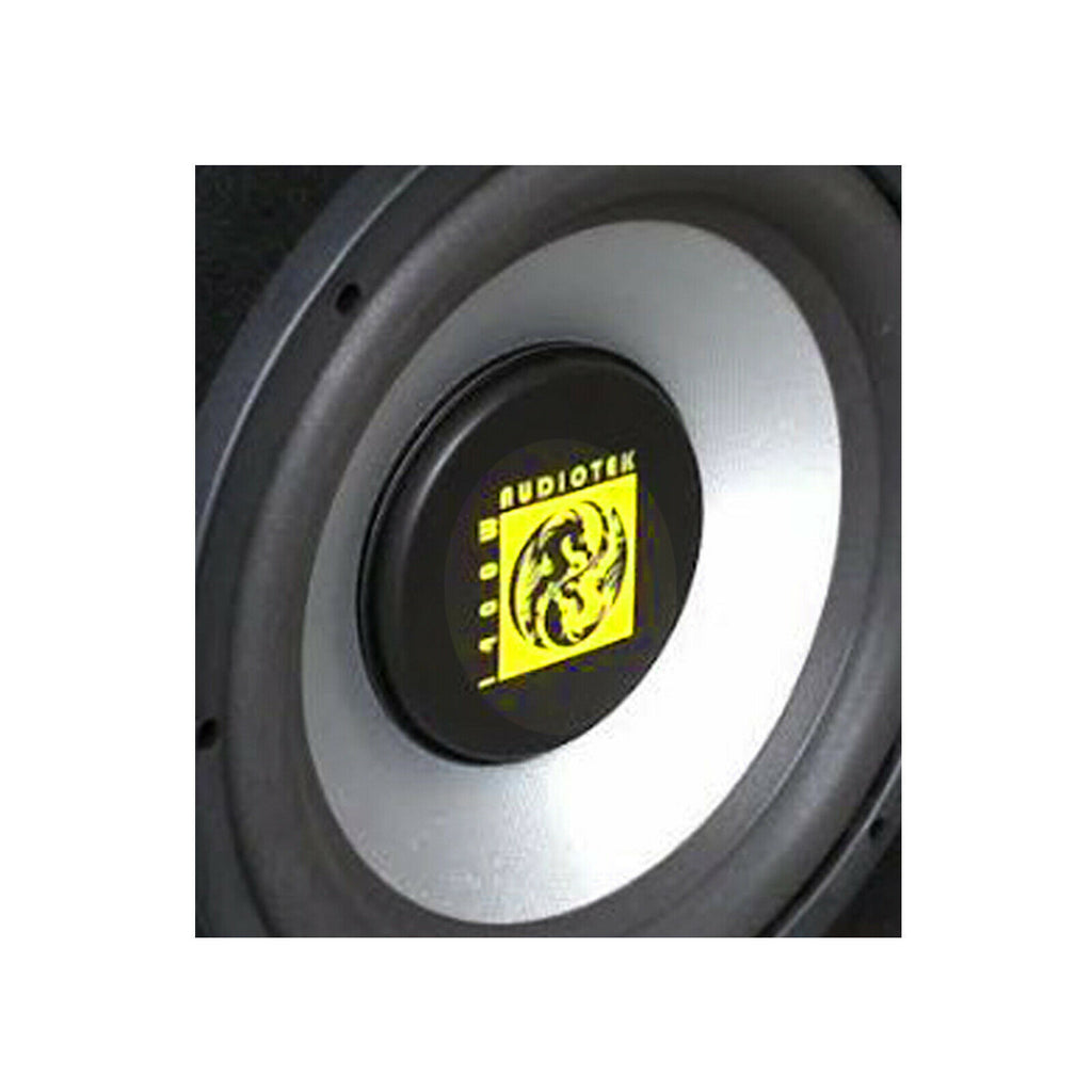 NEW Audiotek Dual 8" 800 Watts Power Dual Seal w/ Subwoofer Audio Car | Single - Sellabi