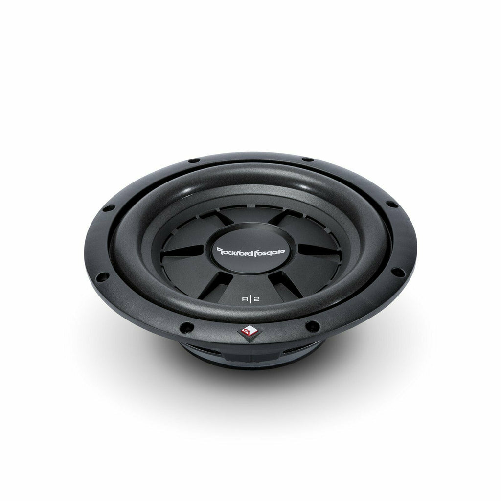2x Rockford Fosgate Prime R2SD4-10 10" Stage 2 400W DVC Shallow Slim Subwoofer - Sellabi