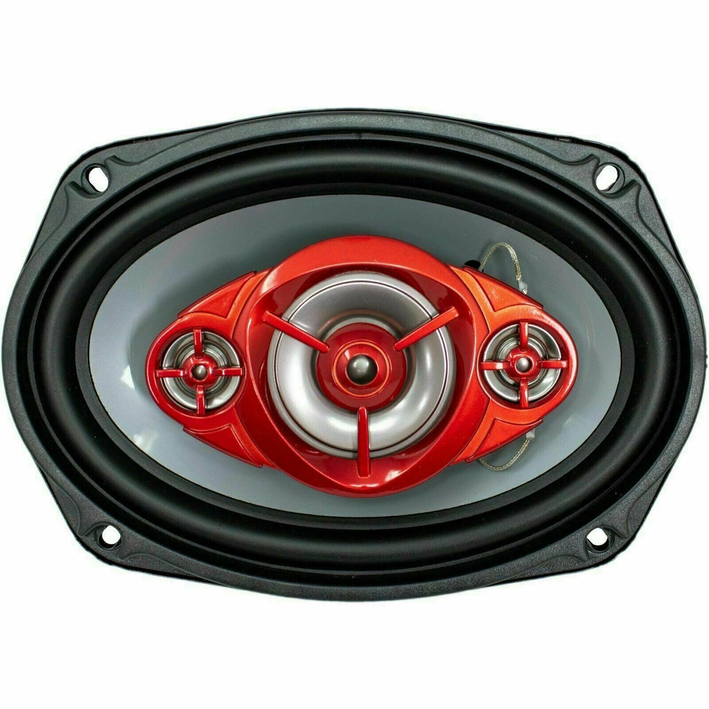 4x SoundXtreme ST-694 6x9" 4-Way 520W Car Audio Stereo Coaxial Speakers - Sellabi