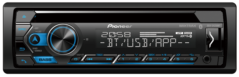 Pioneer DEH-S4250BT CD and Digital Media Receiver with Dual Bluetooth - Sellabi