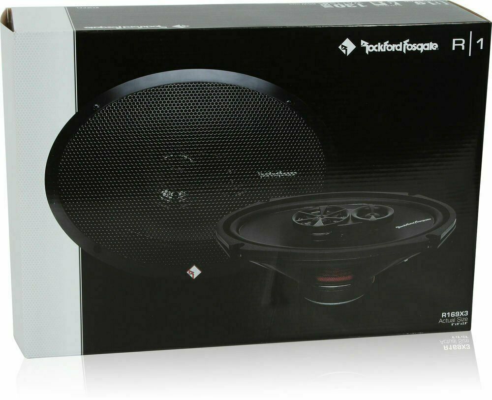 4x Rockford Fosgate Prime R169X3 260W 6x9" 3-Way Coaxial Speakers - 2 PAIRS - Sellabi