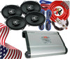 4x Power Acoustik EF-573 5x7″ 500W Speakers + SoundXtreme ST-250.4 Amp+ 4 Ch Kit - Sellabi