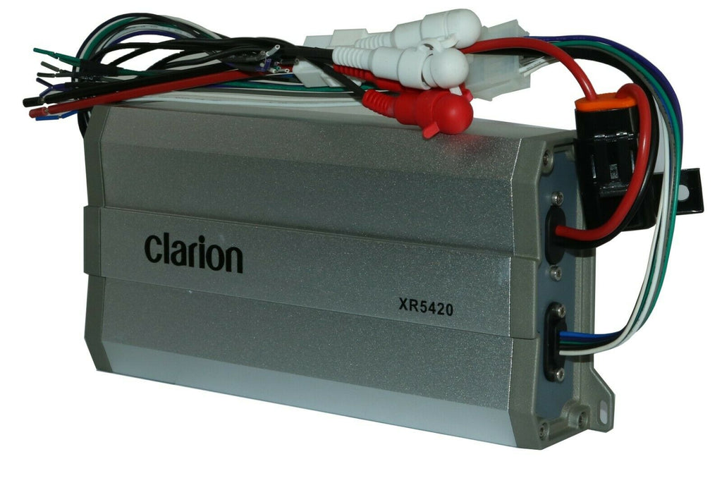 Clarion XR5420 Class D 400W RMS 4-Channel Motorcycle Amp Car Audio Amplifier - Sellabi