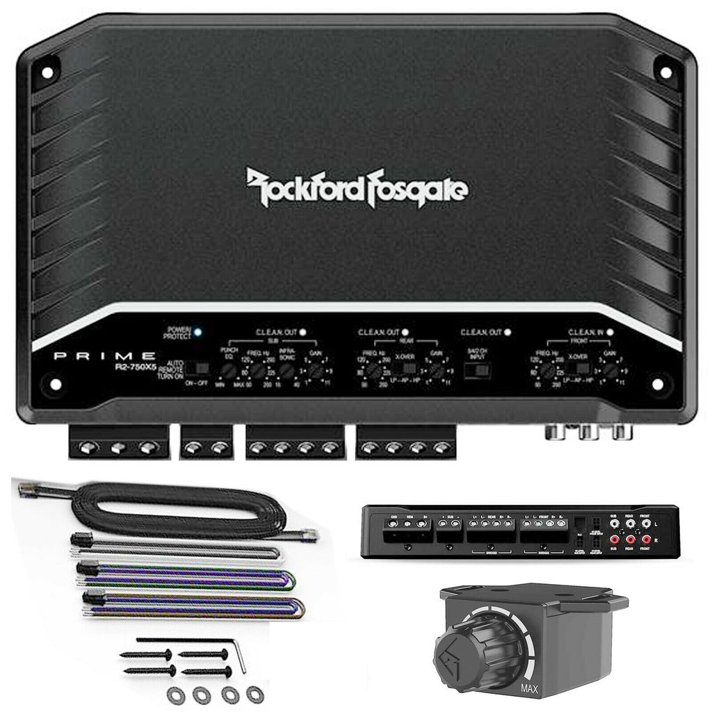 Rockford Fosgate R2-750X5 Prime 750 Watt Full Range 5-Ch Power Amplifier Class D - Sellabi