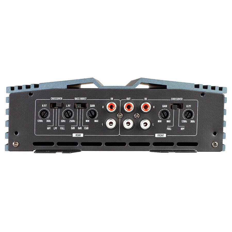 Power Acoustik OD4-1300 Class A/B 4 Channel 1300W MAX Amplifier + 4 Ch Amp Kit - Sellabi