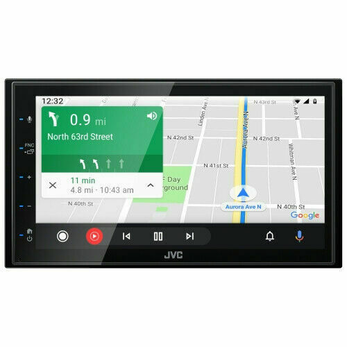 JVC KW-M56BT 6.8" DIGITAL MULTIMEDIA STEREO APPLE CARPLAY ANDROID AUTO NEW - Sellabi