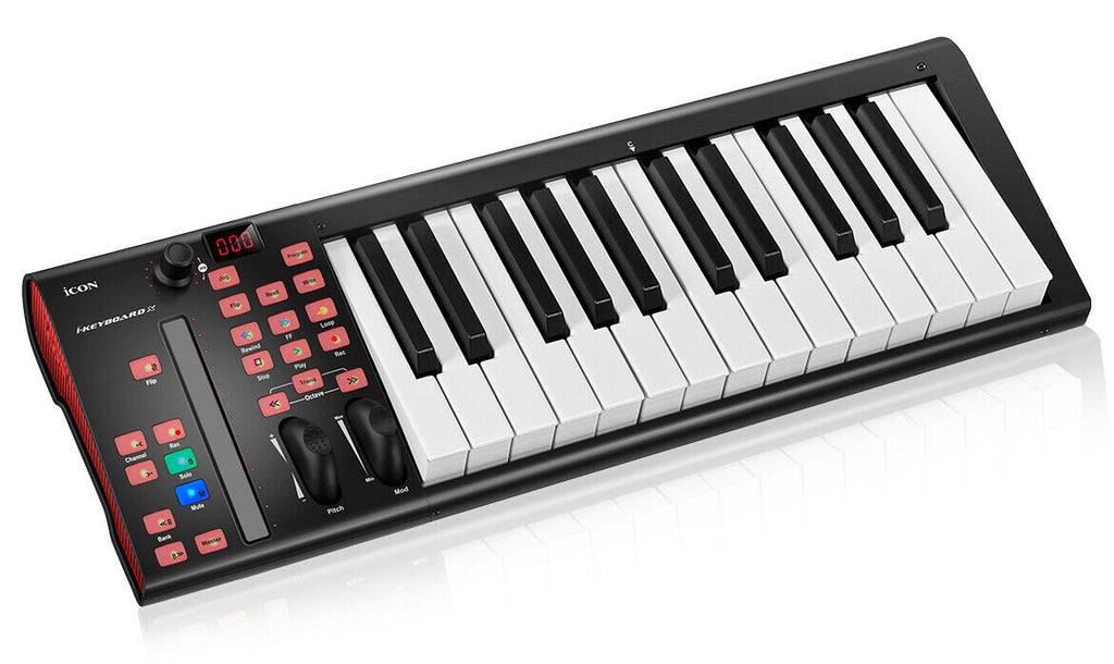 iCon Pro Audio iKeyboard 3X 25-note Velocity-Sensitive USB MIDI Keyboard -UC - Sellabi