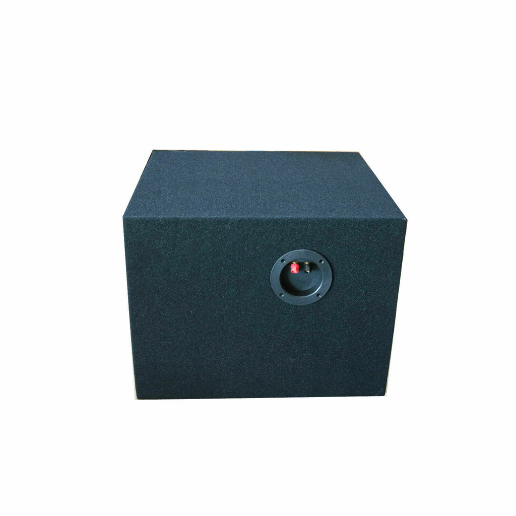 1x 10" Single Ported L7 L5 KICKER Vented Square Box Subwoofer Enclosure 1" MDF - Sellabi