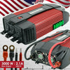 Audiotek 3000W Watt Power Inverter DC 12V AC 110V Car Converter USB port Charger - Sellabi