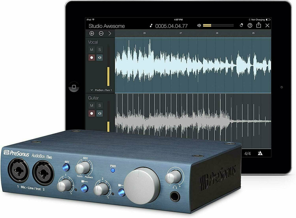 PreSonus AudioBox iTwo High Definition Recording Sytem for Mac/Windows/iPad - Sellabi