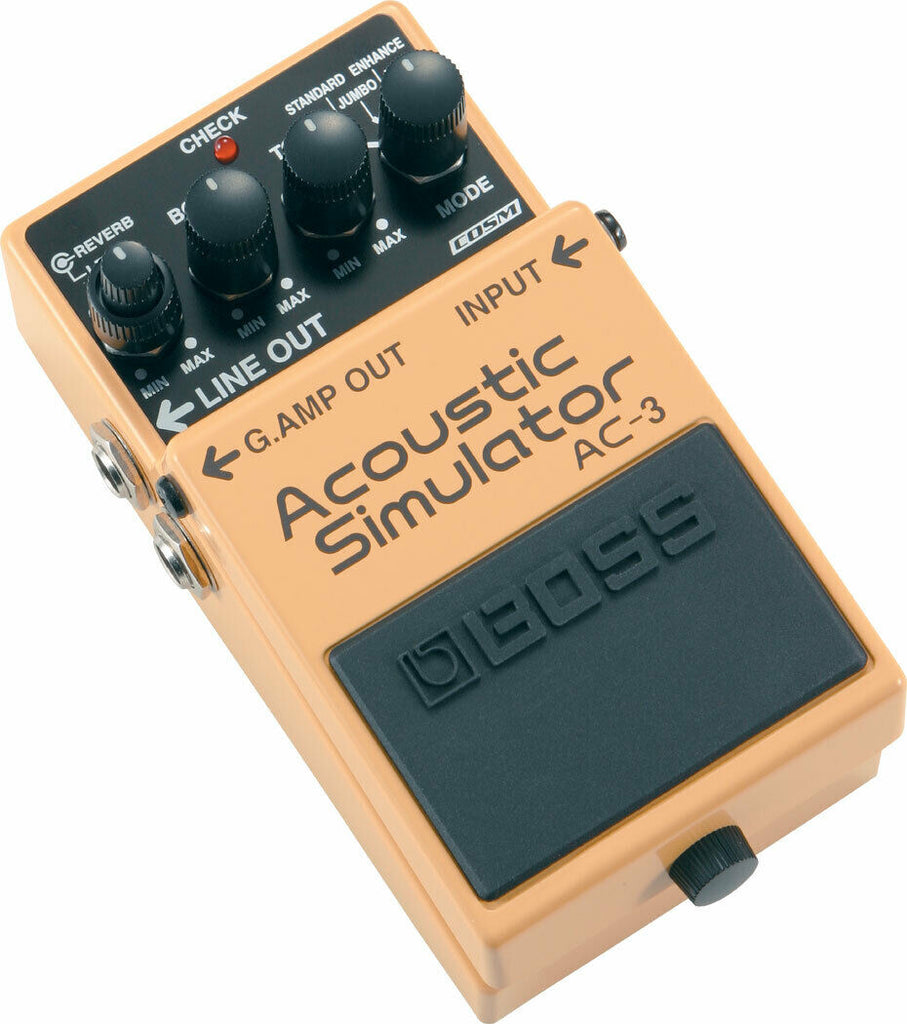 BOSS AC-3 Acoustic Simulator Guitar Pedal -UC - Sellabi