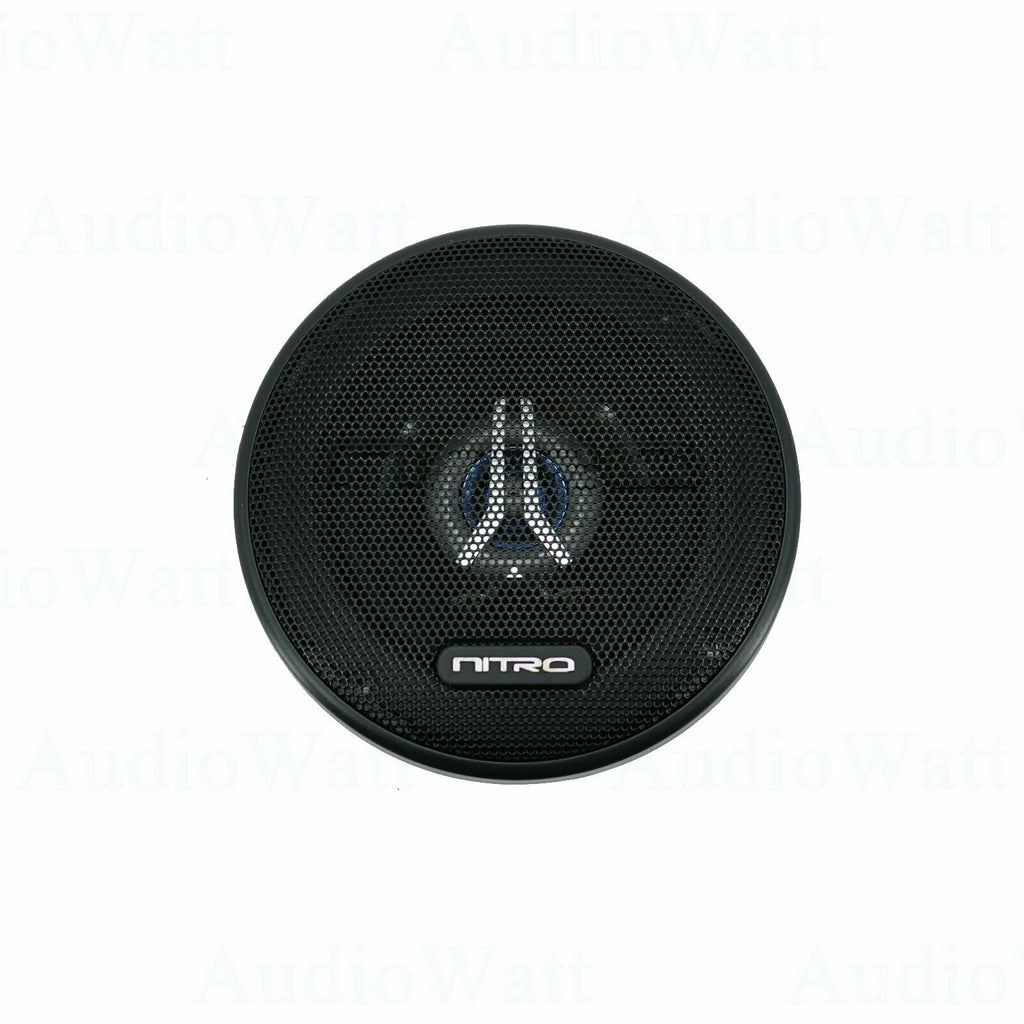 2x Nitro BMW-3344 400 Watts 4" Car Audio 2-Way 4 Ohms 4 Inches Coaxial Speakers - Sellabi