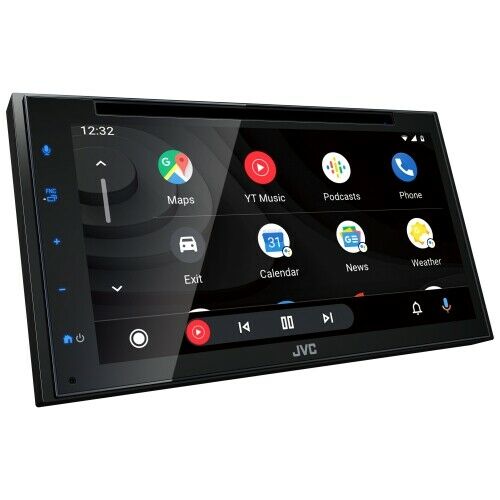 JVC KW-V66BT DVD Receiver 6.8" Touchscreen Apple CarPlay Android Auto + Cam XV95 - Sellabi