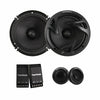 4x Power Acoustik EF-60C & 2x EF-653 6.5″ Speakers+ Crunch SA-1100.4 Amp + Kit - Sellabi