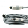 12 Feet Premium Digital Fiber Optical Audio Toslink Cable SPDIF Cord Wire Jack - Sellabi