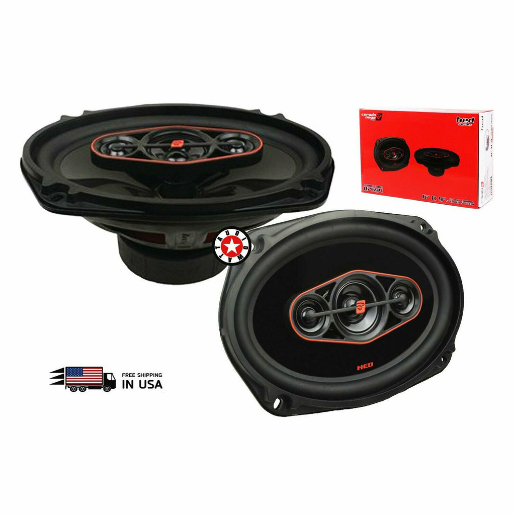 2x Cerwin-Vega H7694 440W Max HED Series 6" x 9" 4-Way Coaxial Car Speakers - Sellabi