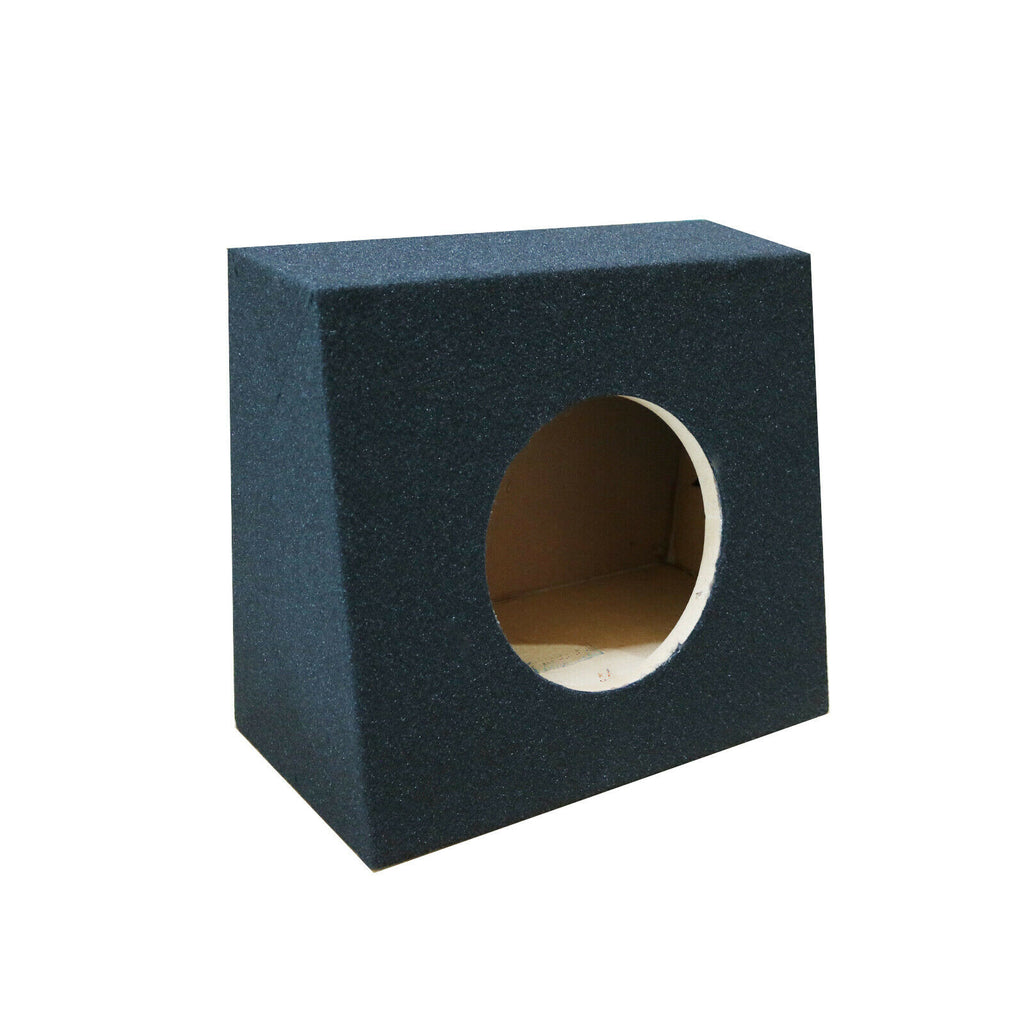 1x Port Single 10" Universal Standard Cab Truck Subwoofer Box Enclosure 1" MDF - Sellabi