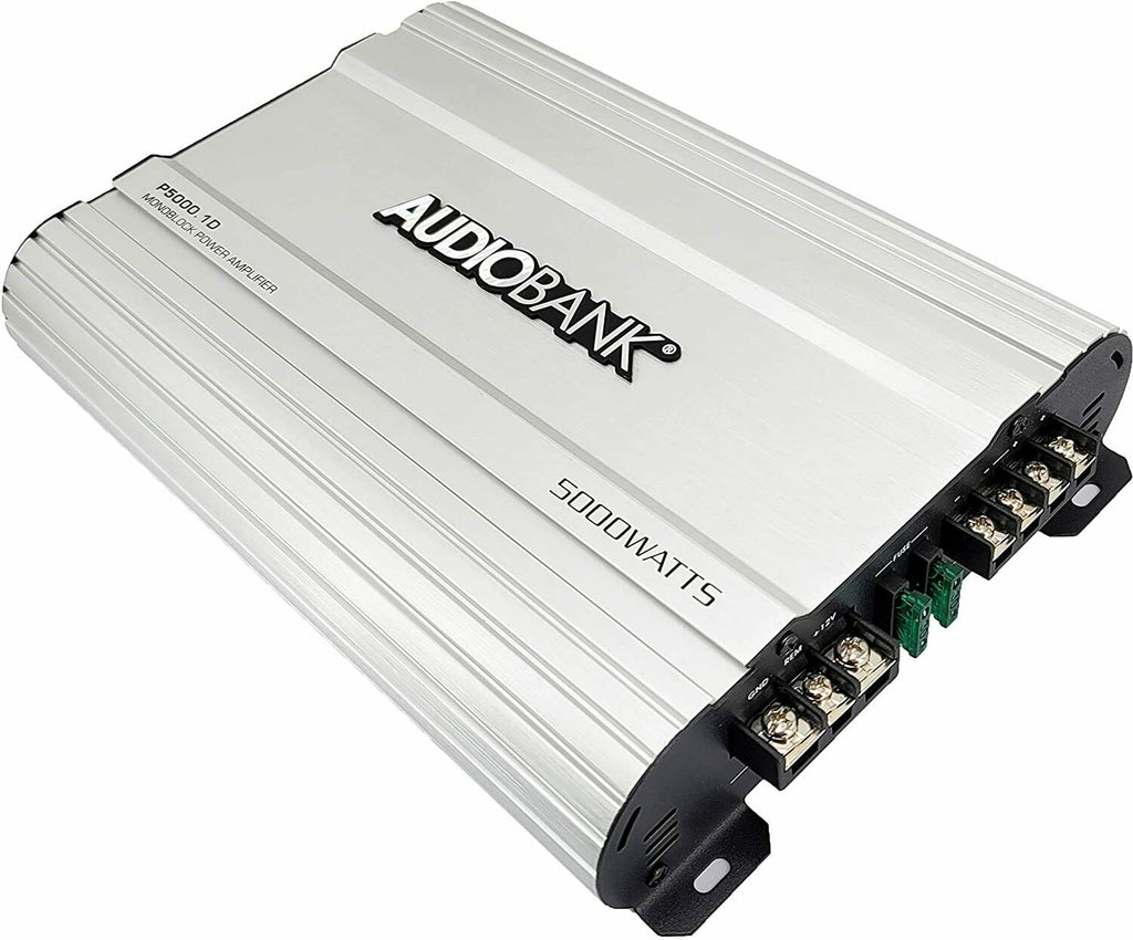 Audiobank P5000.1D  5000 Watt D CLASS Monoblock Car Amplifier  2/4 Ohm Stable - Sellabi