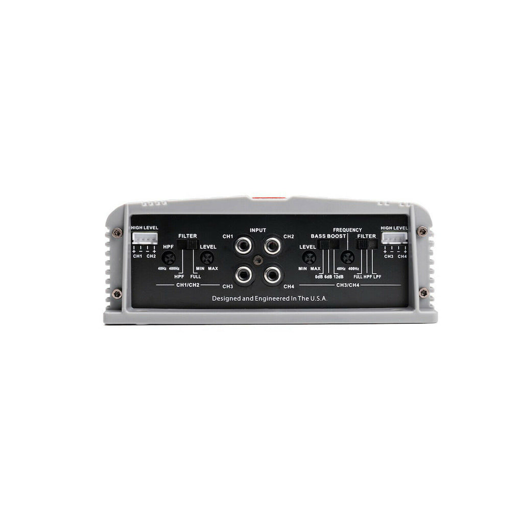 Crunch SA-1100.4 1100W 4-Ch Amplifier + 2x 6x9 700W 2x 6.5" 400W Speaker +kit - Sellabi