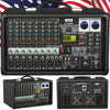 EMB PX2 1000W 10 Channel Power Mixer Console w/ DSP Effects, Bluetooth, Record - Sellabi