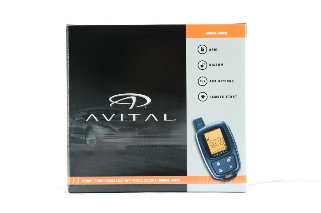 Avital 5305L 2-Way Remote Car Starter Alarm Security + 2 Universal Door Lock - Sellabi